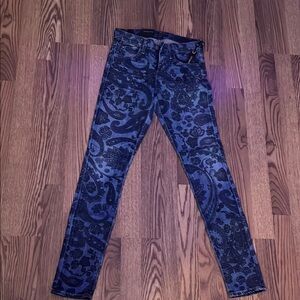 Blue Patterned Women's Jeans Citizens of  Humanity